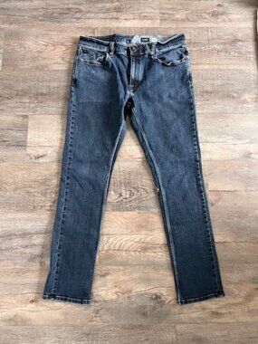 Volcom 2x Vorta Slim Tapered Jeans Men’s 34 Dark Wash